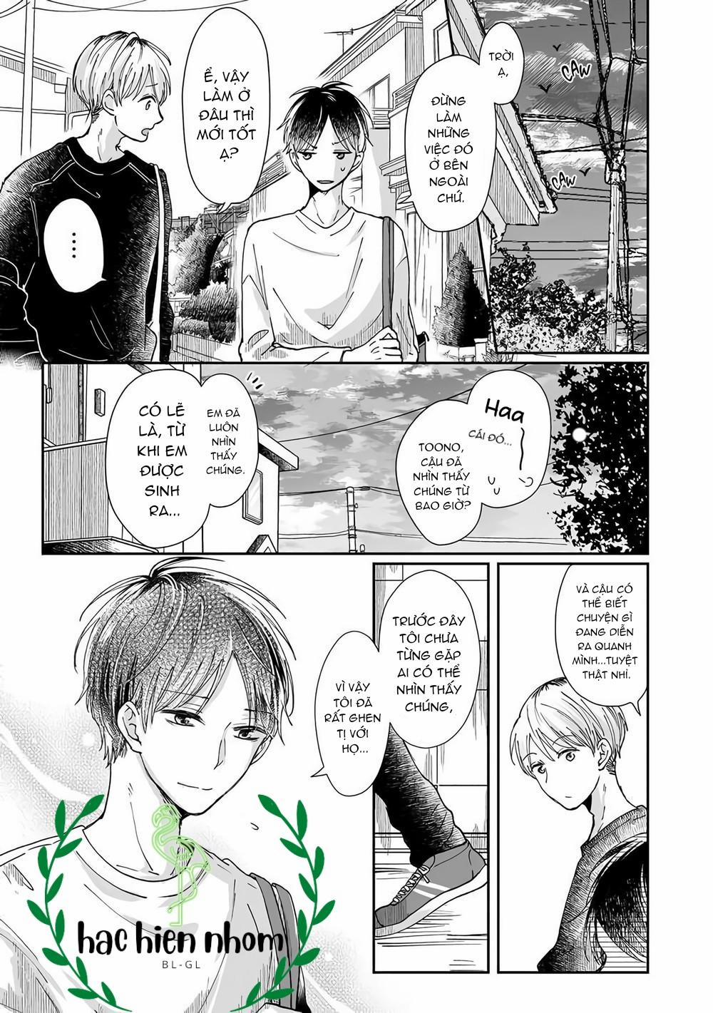 Hãy hẹn hò với tôi sau khi trừ được hồn ma đó nhé 2 trang 10