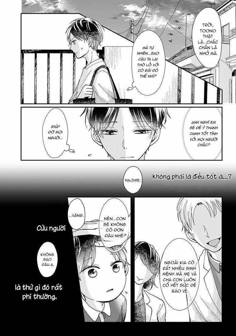 Hãy hẹn hò với tôi sau khi trừ được hồn ma đó nhé 4 trang 13