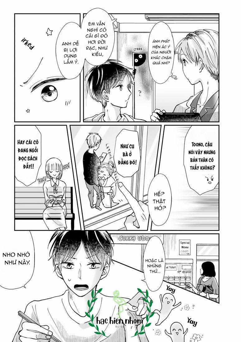 Hãy hẹn hò với tôi sau khi trừ được hồn ma đó nhé 4 trang 6