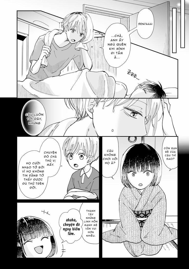 Hãy hẹn hò với tôi sau khi trừ được hồn ma đó nhé 5 trang 23