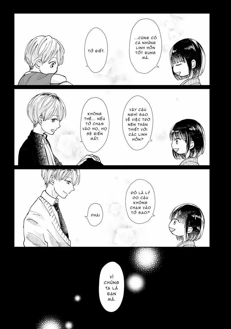 Hãy hẹn hò với tôi sau khi trừ được hồn ma đó nhé 5 trang 24