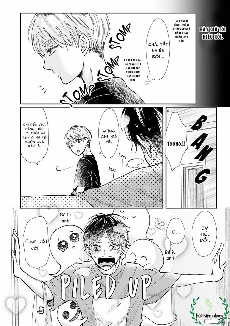 Hãy hẹn hò với tôi sau khi trừ được hồn ma đó nhé 5 trang 9