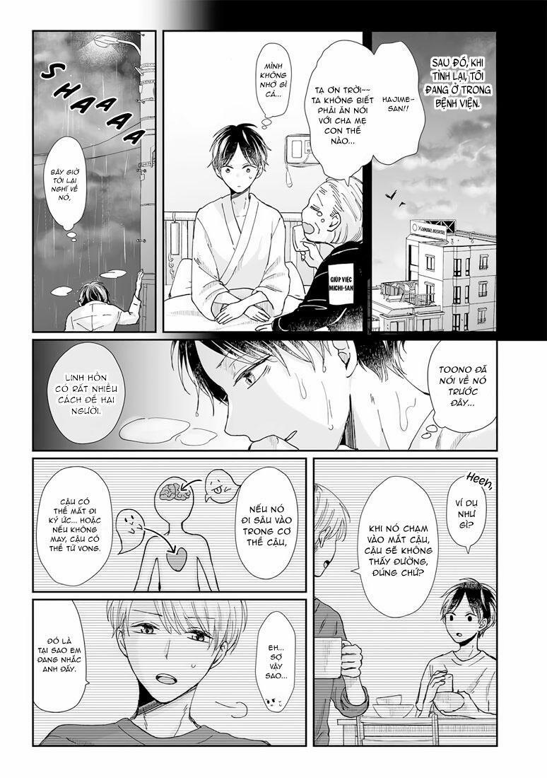 Hãy hẹn hò với tôi sau khi trừ được hồn ma đó nhé 8 trang 19