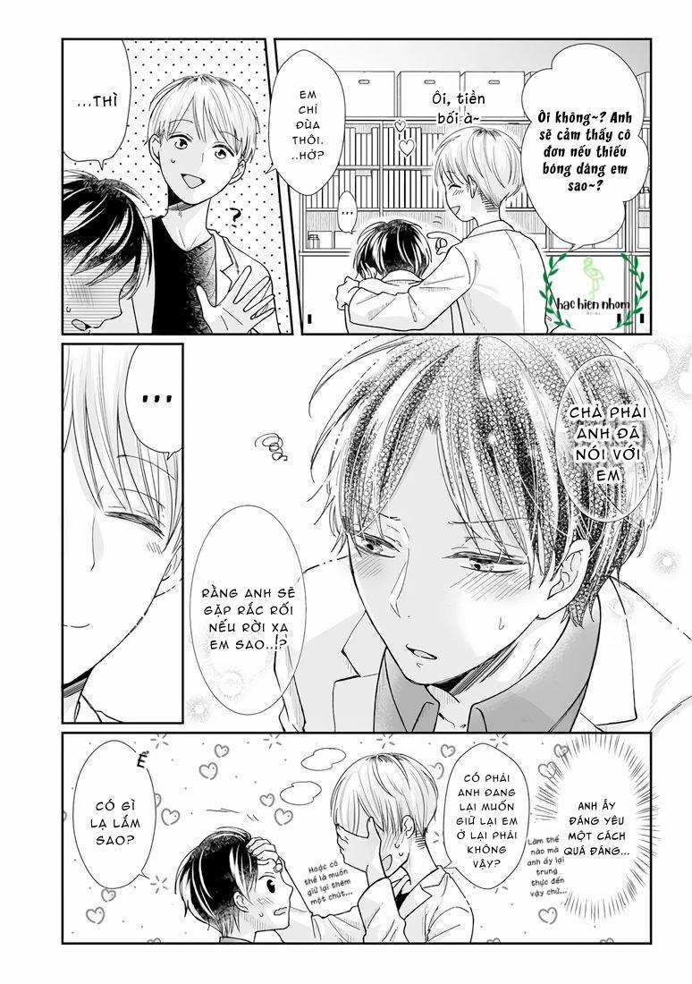 Hãy hẹn hò với tôi sau khi trừ được hồn ma đó nhé 9 trang 25