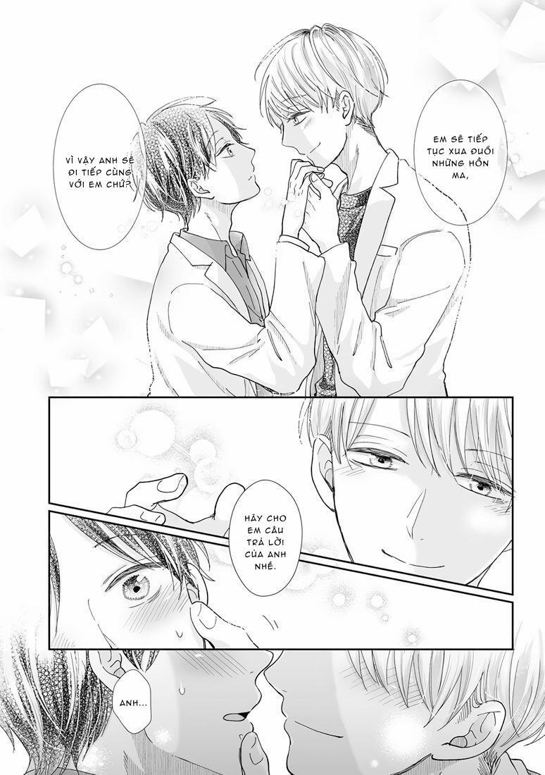 Hãy hẹn hò với tôi sau khi trừ được hồn ma đó nhé 9 trang 27