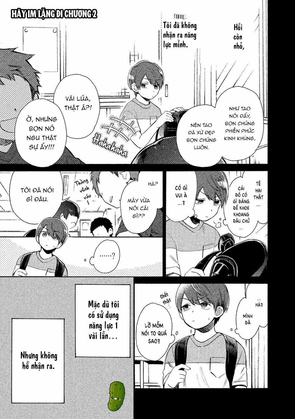 Hãy im lặng đi 2 trang 0