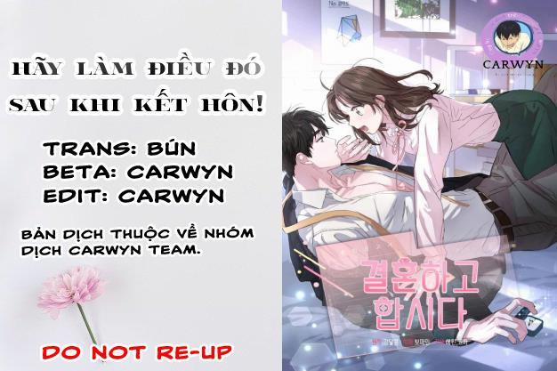 Hãy Làm Điều Đó Sau Khi Chúng Ta Kết Hôn 0 trang 1