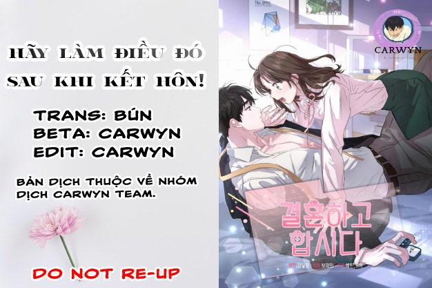 Hãy Làm Điều Đó Sau Khi Chúng Ta Kết Hôn 1 trang 1
