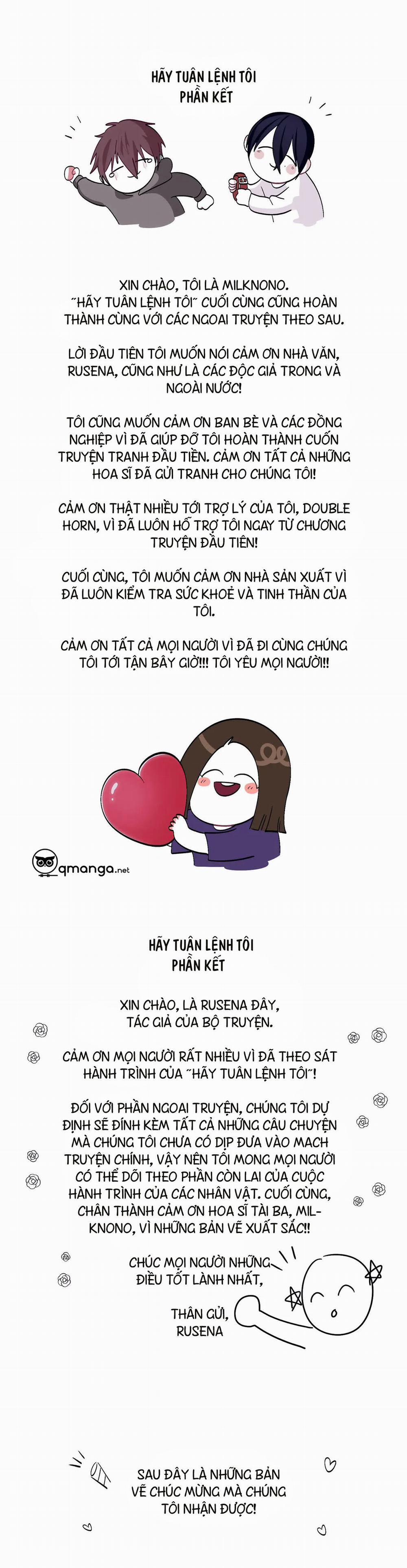 Hãy Tuân Lệnh Tôi Phần kết trang 0