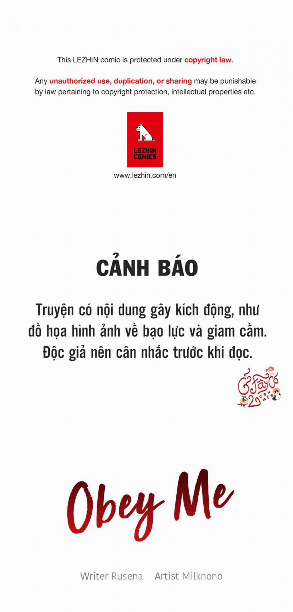 Hãy Vâng Lời Anh 19 trang 0