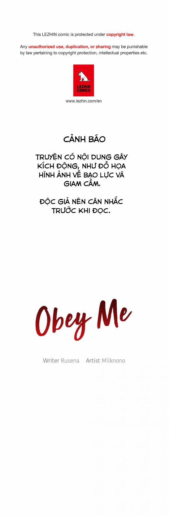 Hãy Vâng Lời Anh 20 trang 0