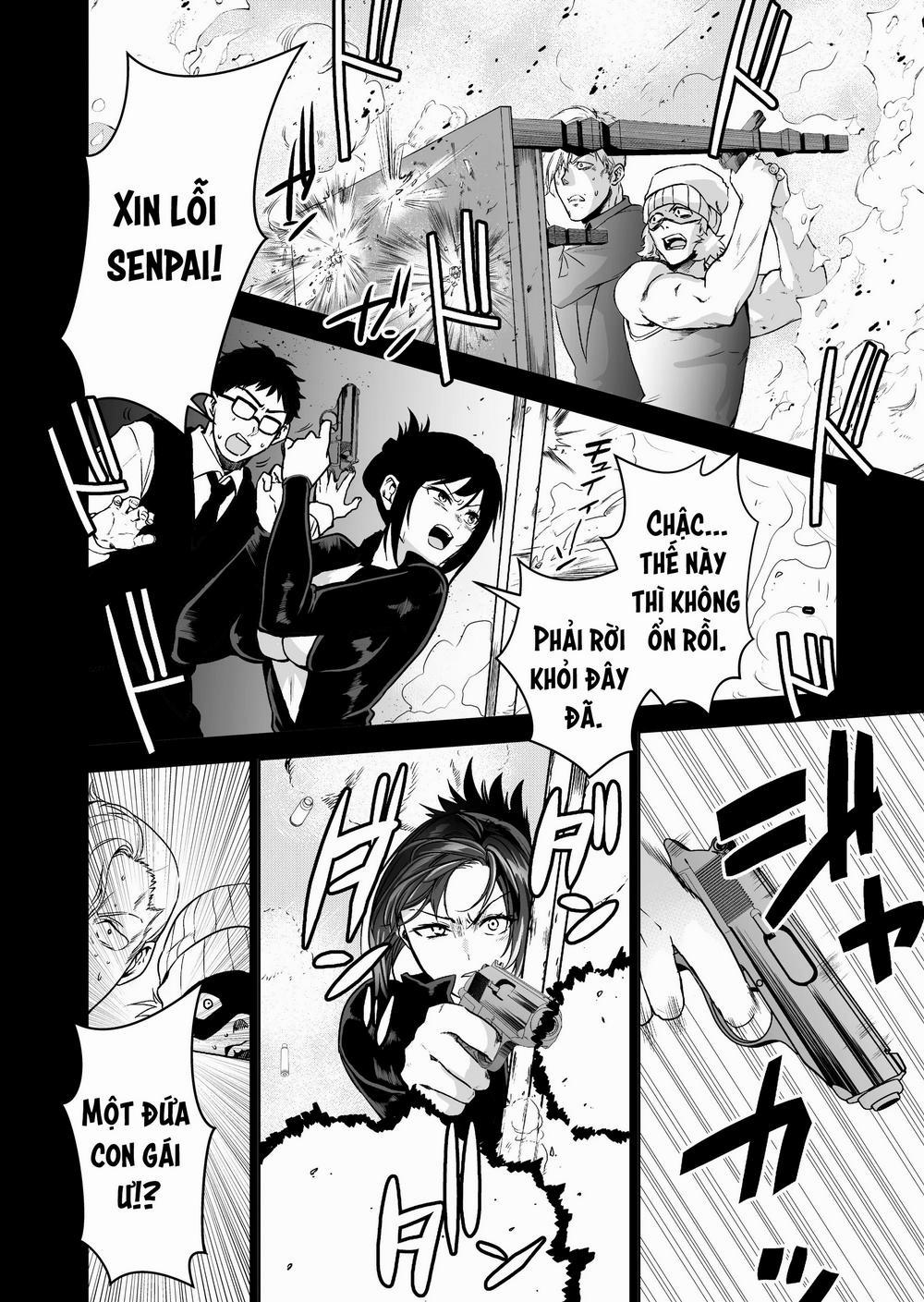 Hema Shita Boku o Kabatte Tsukamatta Senpai Onna Sousakan ga Akutou-domo ni Biyaku-zuke de Yarareru Sugata ni Kuzu Bokki Oneshot trang 17