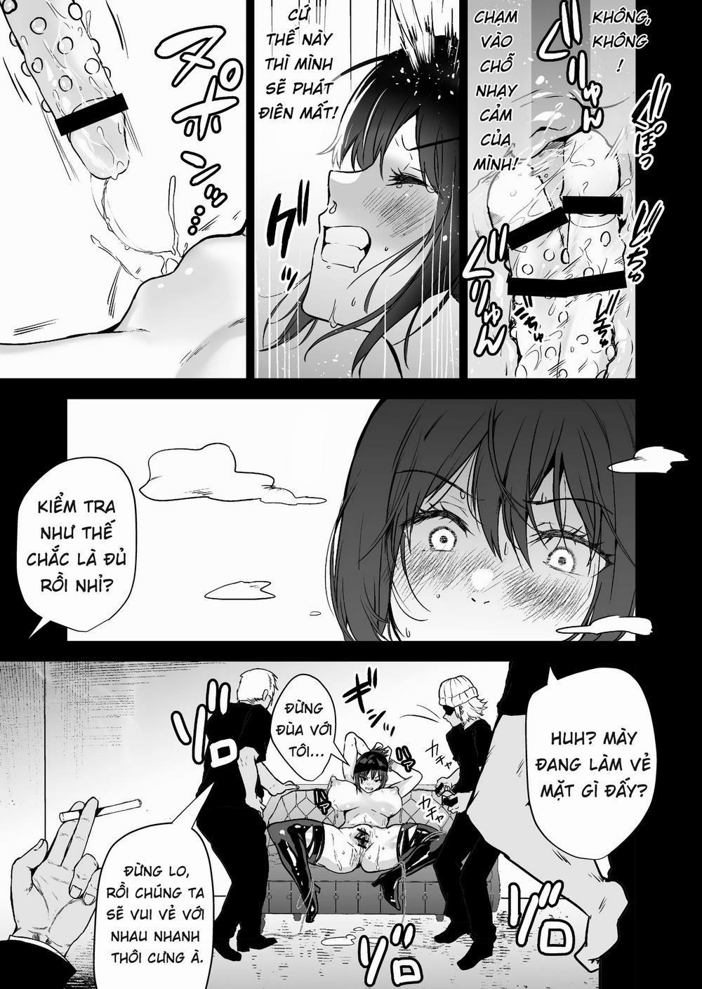 Hema Shita Boku o Kabatte Tsukamatta Senpai Onna Sousakan ga Akutou-domo ni Biyaku-zuke de Yarareru Sugata ni Kuzu Bokki Oneshot trang 36