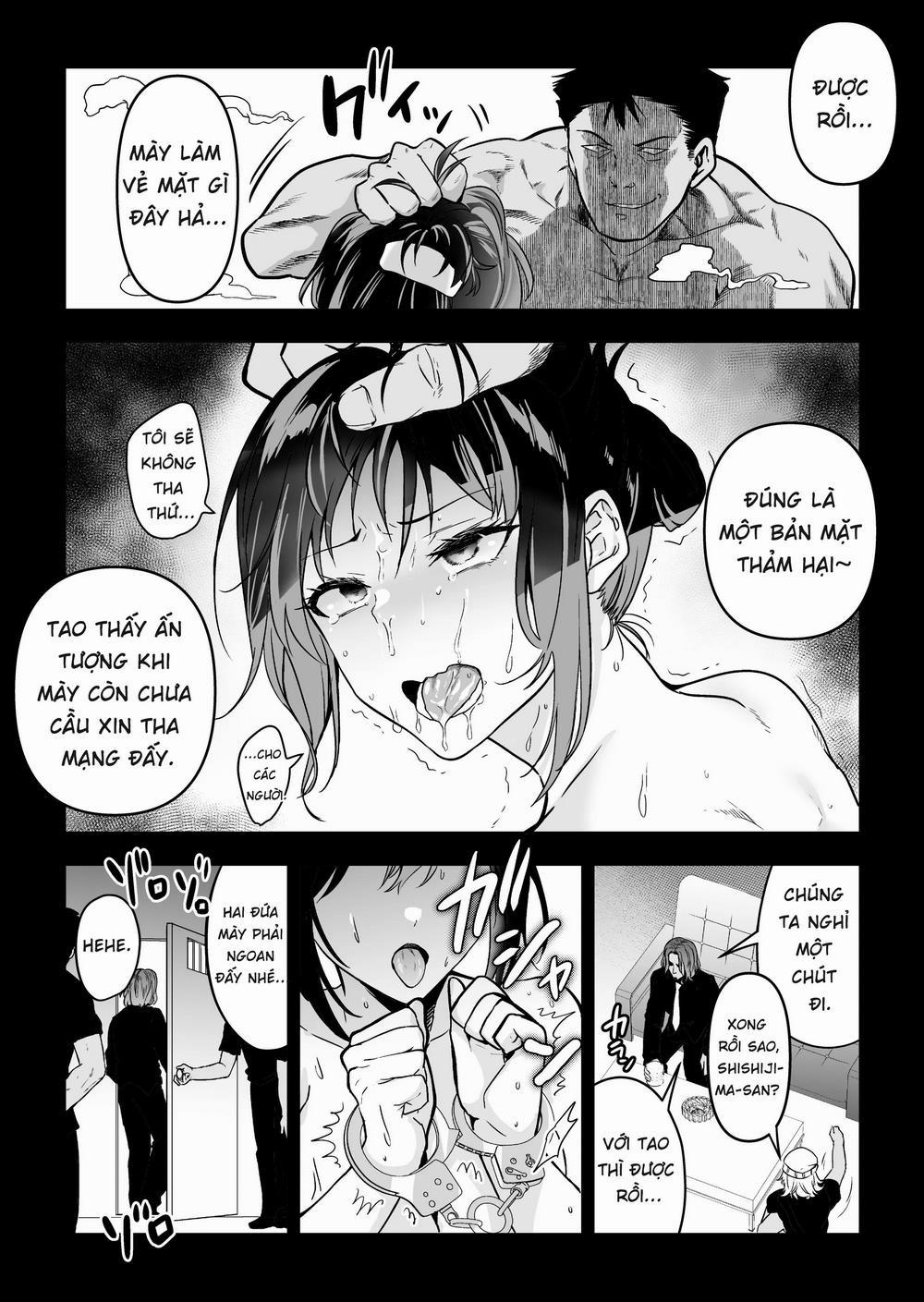 Hema Shita Boku o Kabatte Tsukamatta Senpai Onna Sousakan ga Akutou-domo ni Biyaku-zuke de Yarareru Sugata ni Kuzu Bokki Oneshot trang 47