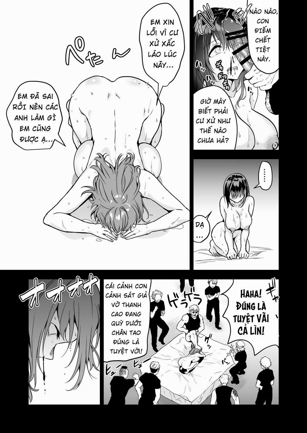 Hema Shita Boku o Kabatte Tsukamatta Senpai Onna Sousakan ga Akutou-domo ni Biyaku-zuke de Yarareru Sugata ni Kuzu Bokki Oneshot trang 68
