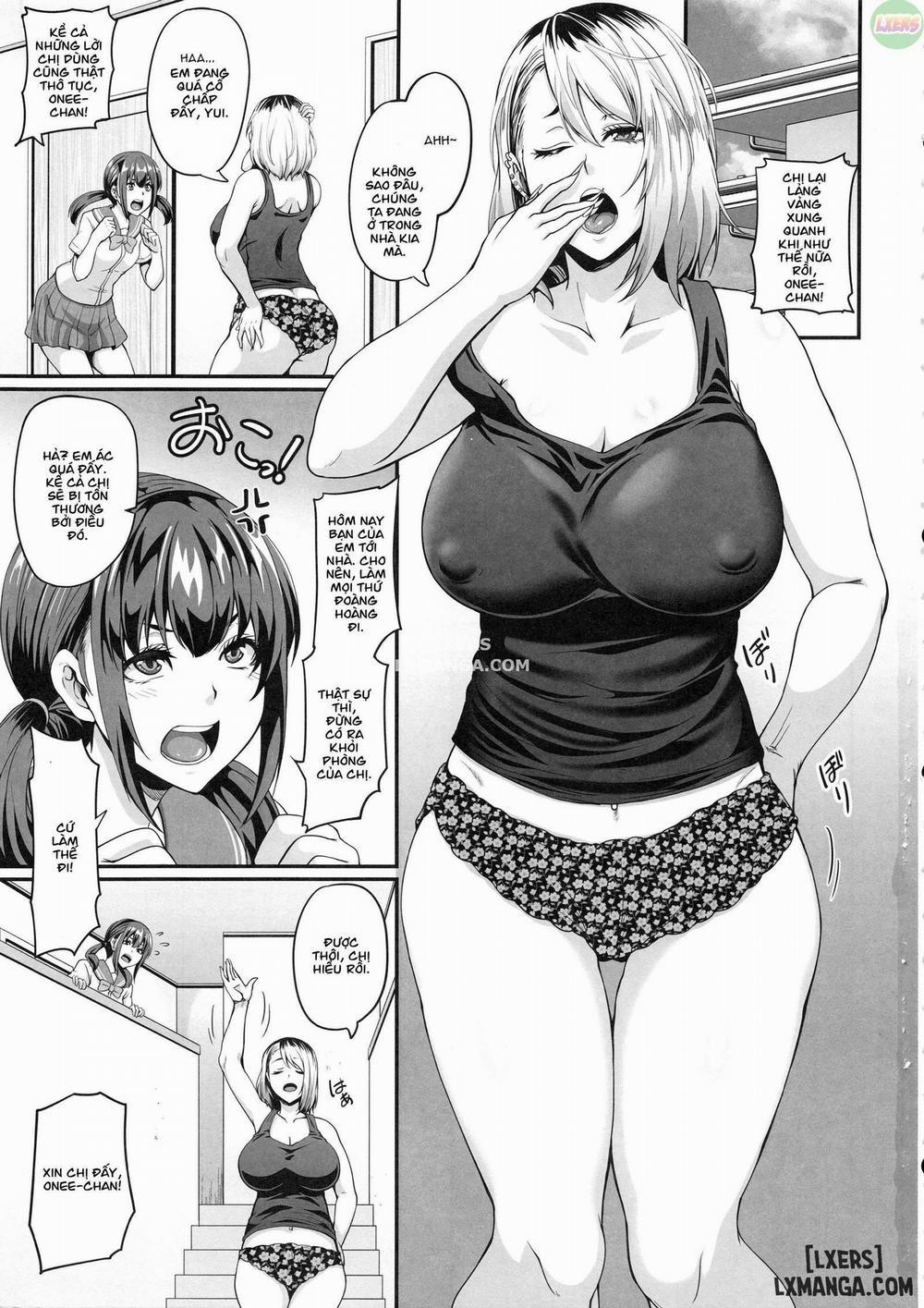 Her Older Sister is a Gyaru a Bitch and a Slut Oneshot trang 1