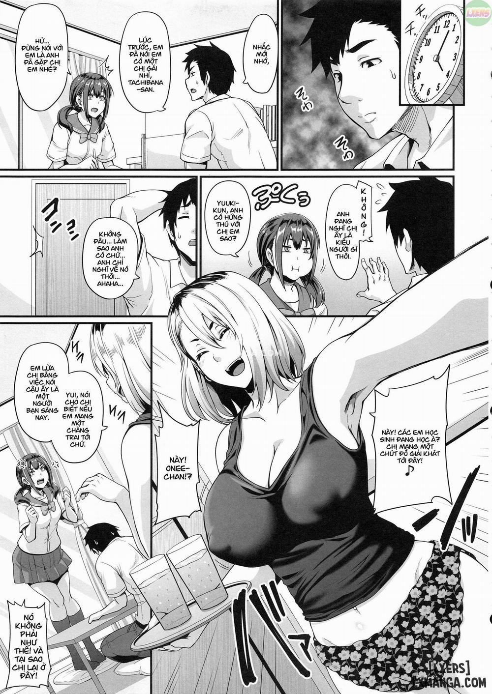 Her Older Sister is a Gyaru a Bitch and a Slut Oneshot trang 5