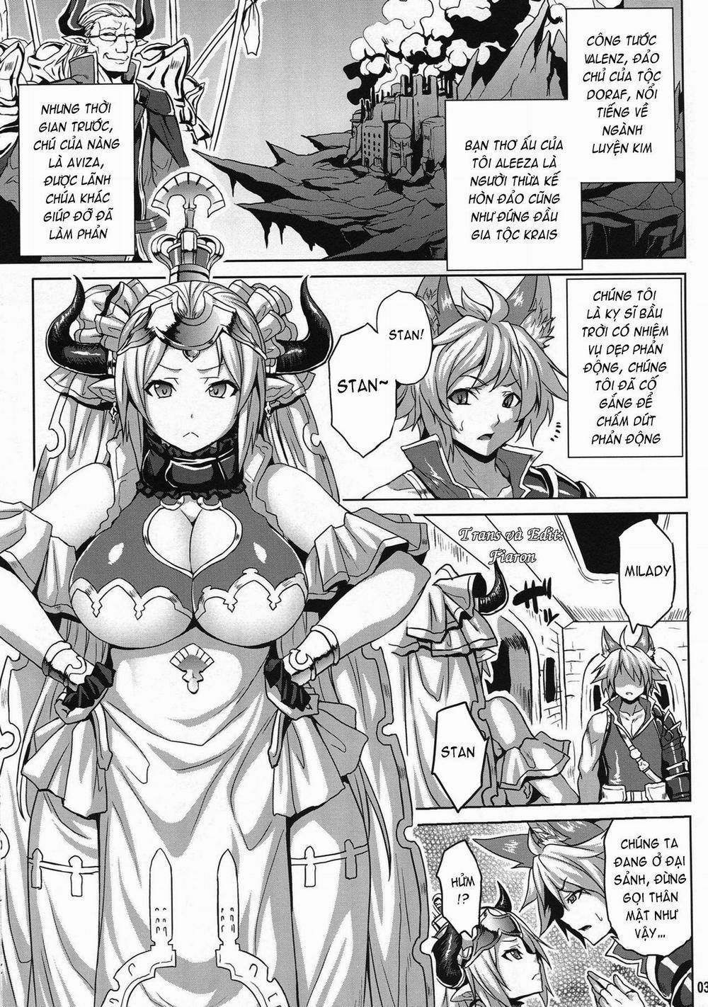 Hetare Yuusha To Netorare No Himegimi (Granblue Fantasy) Oneshot trang 3