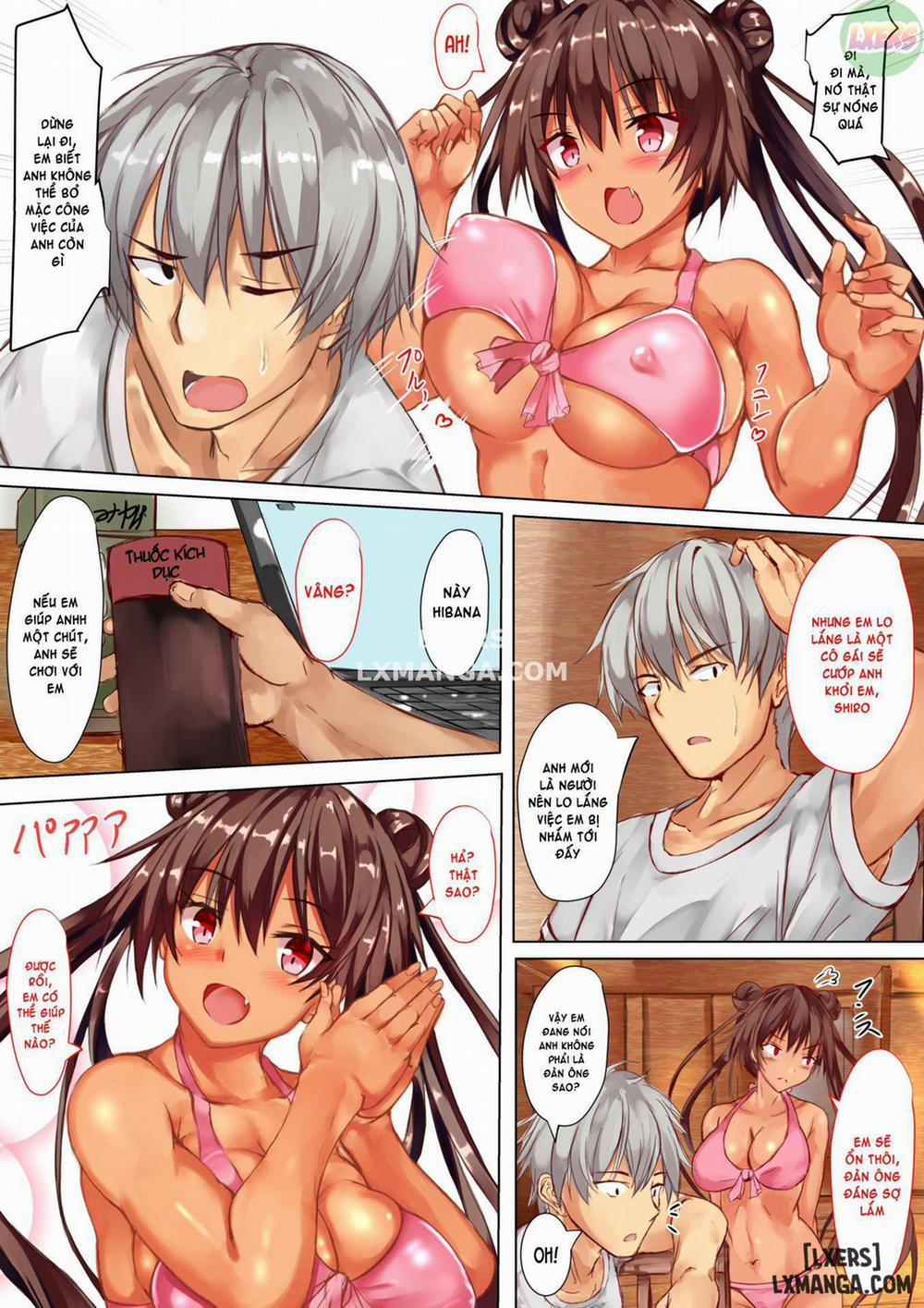 Hibana-chan no Kusuguri Sex Life Oneshot trang 3