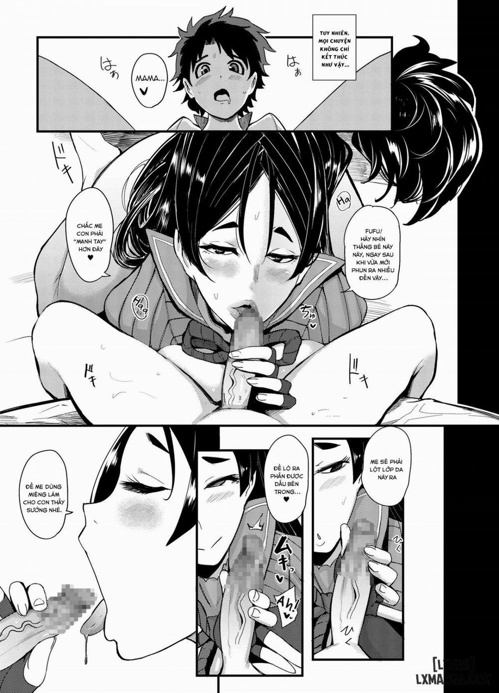 Hibi no Tsukare o Raikou Mama ga Doeroku Iyashite Kureru Hon Oneshot trang 6