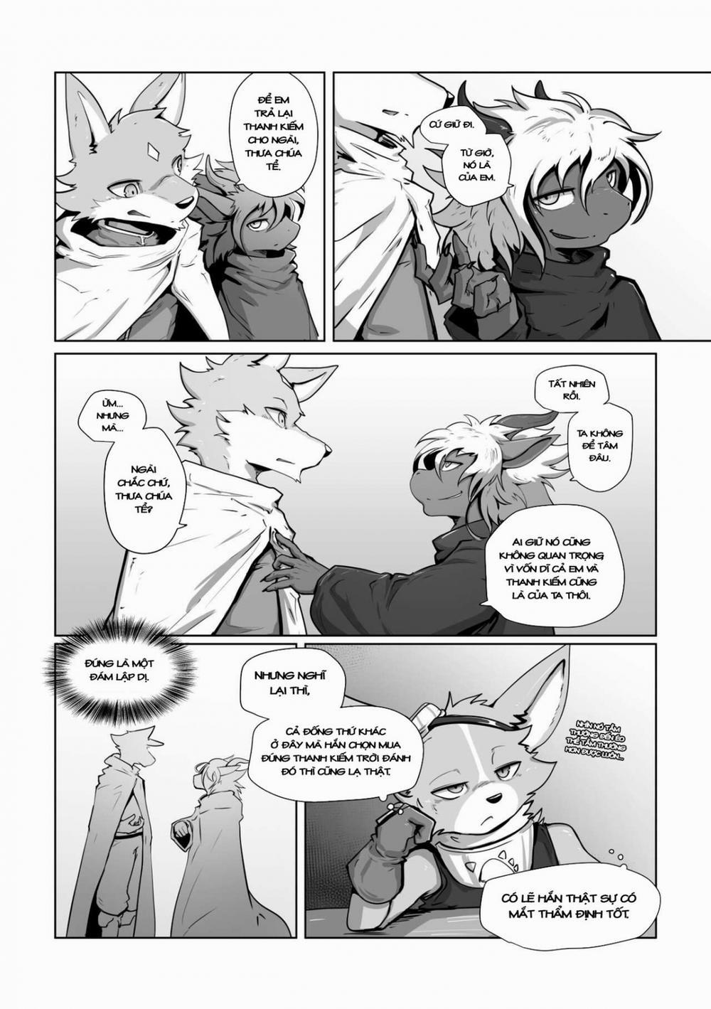 Hiệp sĩ và ác ma Where you belong to [phần 1] trang 22