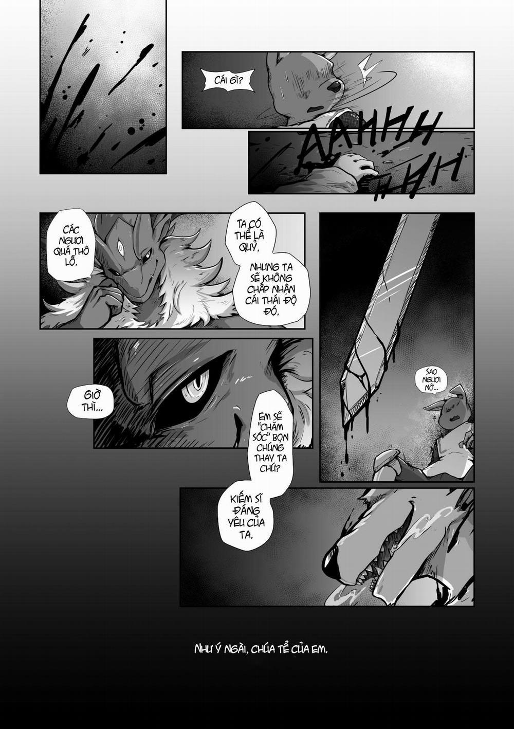 Hiệp sĩ và ác ma Where you belong trang 38