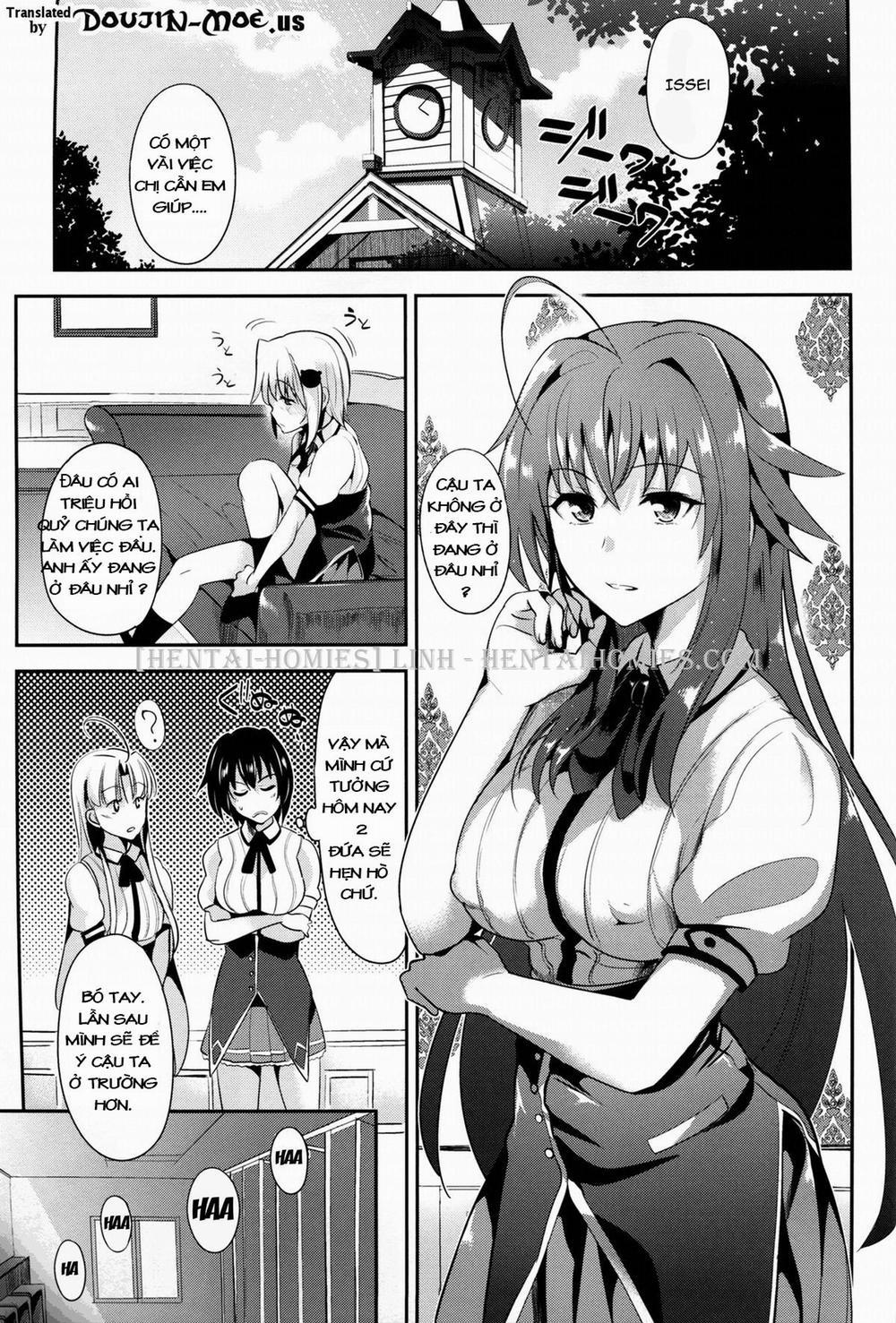 HighSchool Seishun Hakusho H + H (HighSchool DxD) Oneshot trang 2