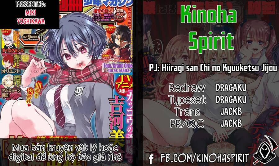 Hiiragi-San Chi No Kyuuketsu Jijou 2 trang 0