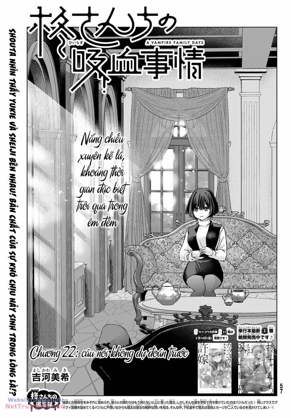 Hiiragi-San Chi No Kyuuketsu Jijou 22 trang 1
