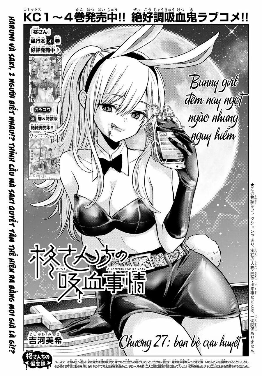 Hiiragi-San Chi No Kyuuketsu Jijou 27 trang 1