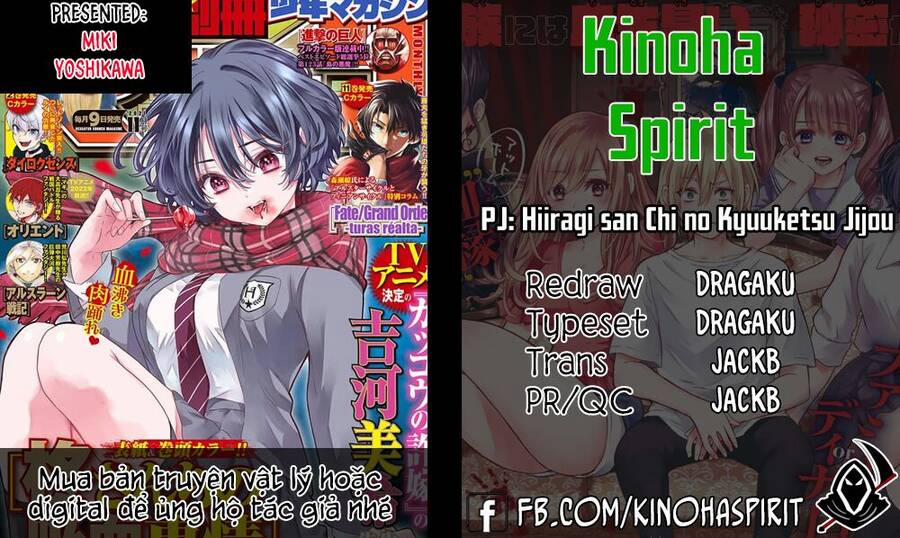 Hiiragi-San Chi No Kyuuketsu Jijou 3 trang 0