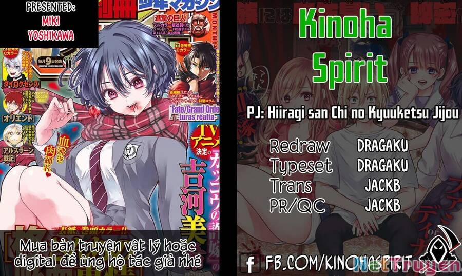 Hiiragi-San Chi No Kyuuketsu Jijou 6 trang 0