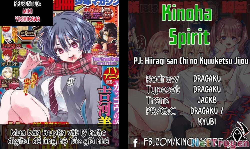 Hiiragi-San Chi No Kyuuketsu Jijou 7 trang 0