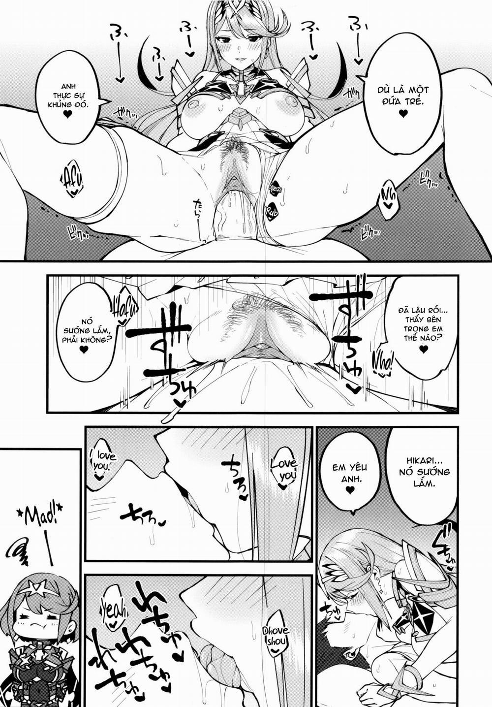 Hikari sasu Enten no Mitibiki (Xenoblade Chronicles 2) Oneshot trang 11