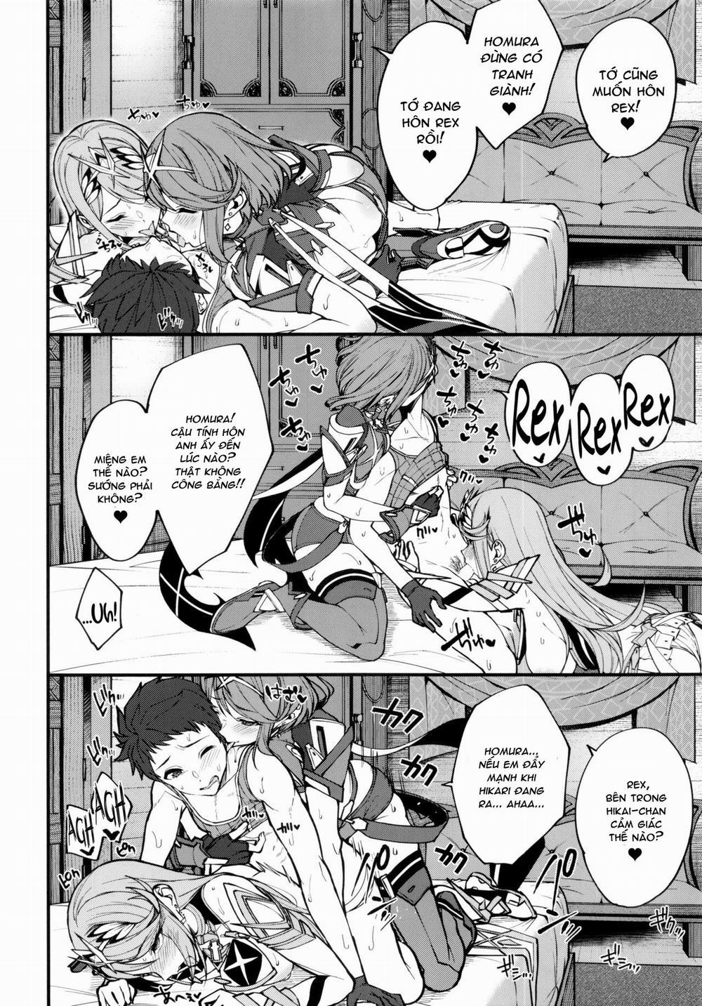 Hikari sasu Enten no Mitibiki (Xenoblade Chronicles 2) Oneshot trang 12