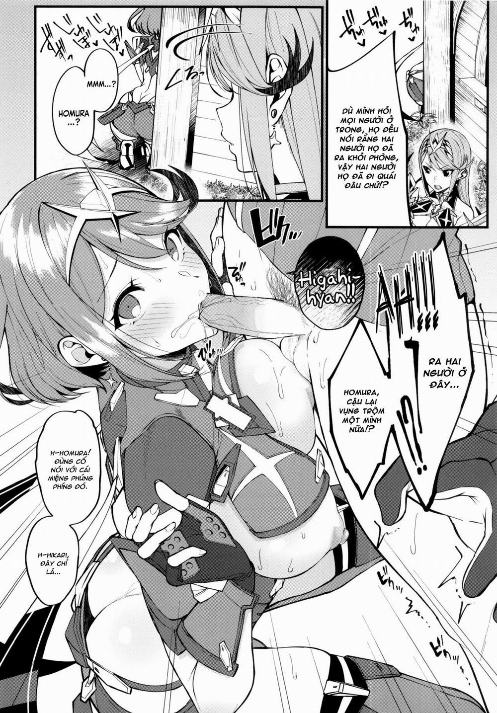 Hikari sasu Enten no Mitibiki (Xenoblade Chronicles 2) Oneshot trang 8