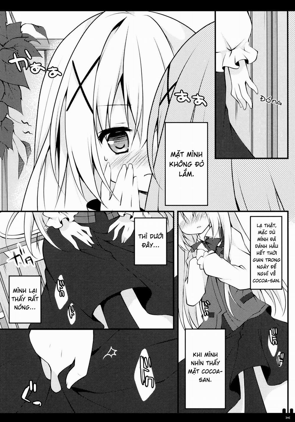 Himitsu no Toire (Gochuumon wa Usagi desu ka?) Oneshot trang 5