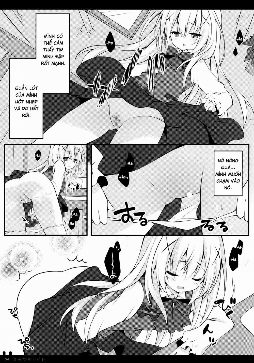 Himitsu no Toire (Gochuumon wa Usagi desu ka?) Oneshot trang 6