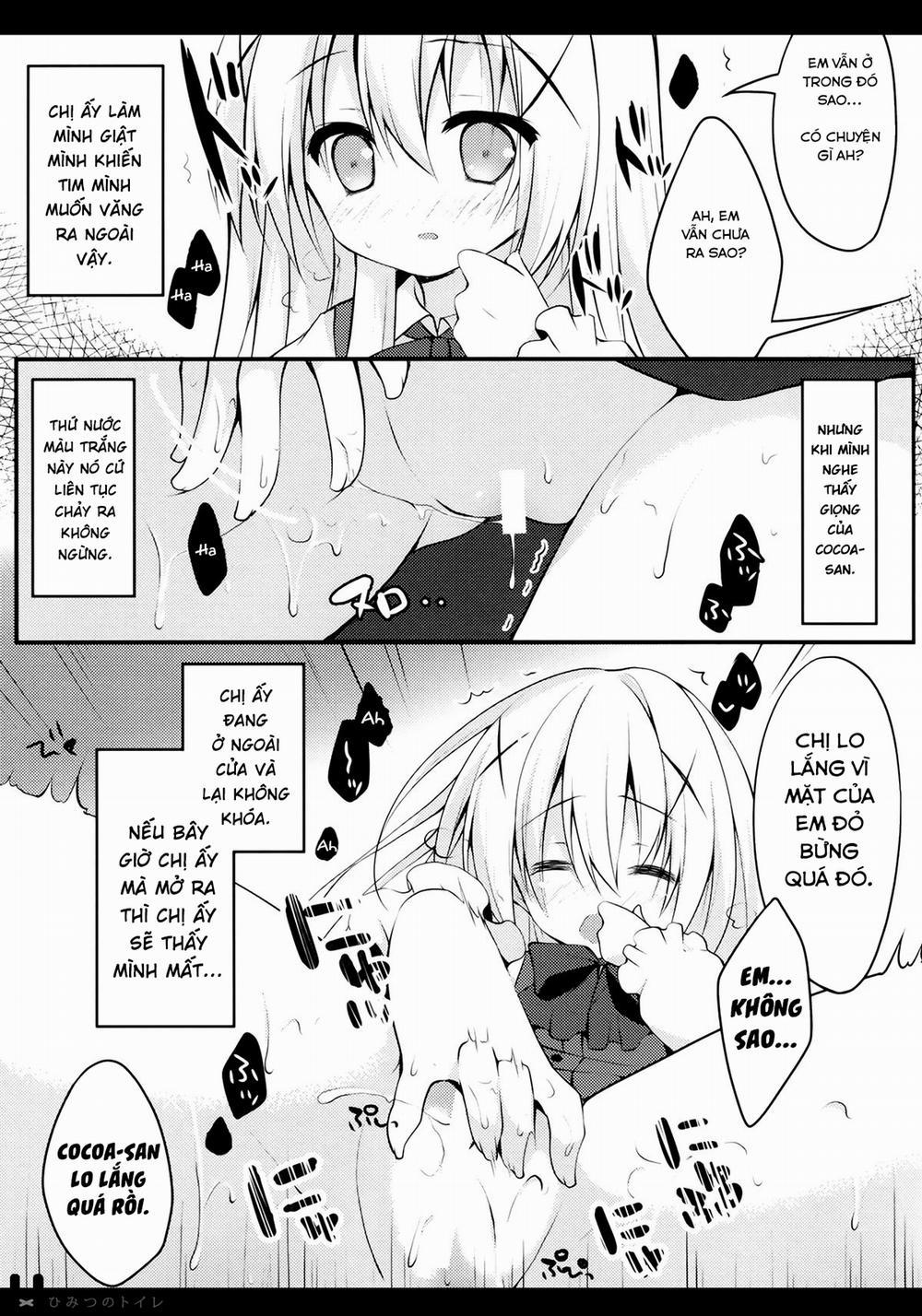 Himitsu no Toire (Gochuumon wa Usagi desu ka?) Oneshot trang 8