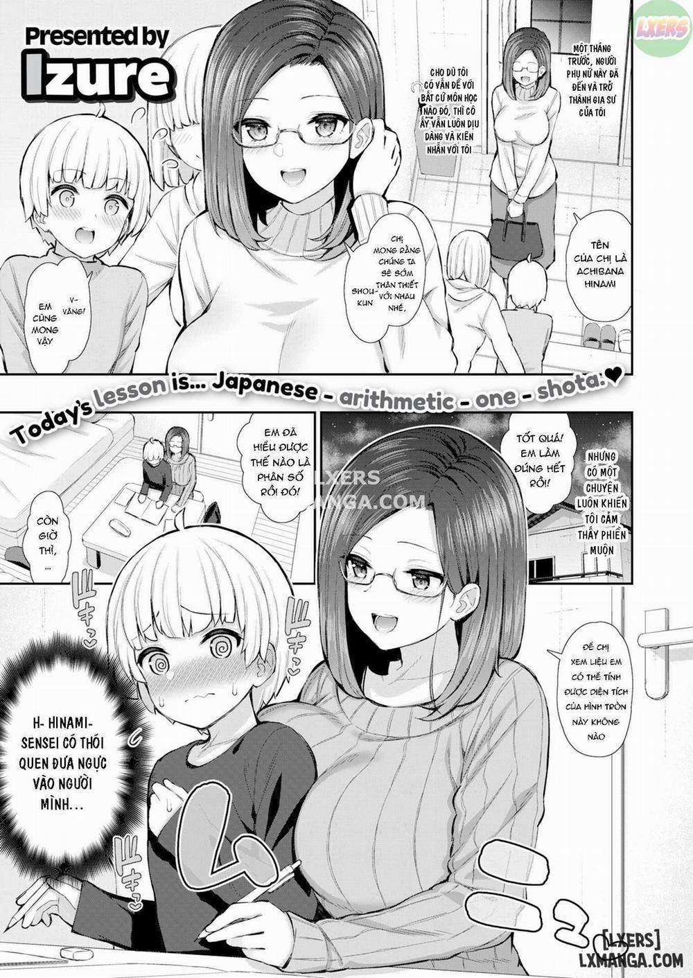 Hinami-sensei Is Brusing Up On You Oneshot trang 0