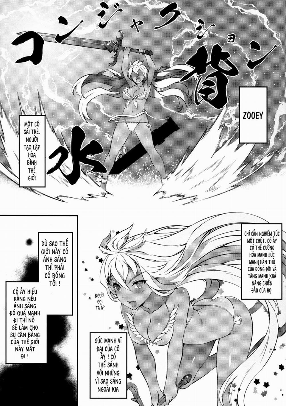 Hình Phạt Cho Thần Sáng Lập Hòa Bình (Granblue Fantasy) Oneshot trang 4