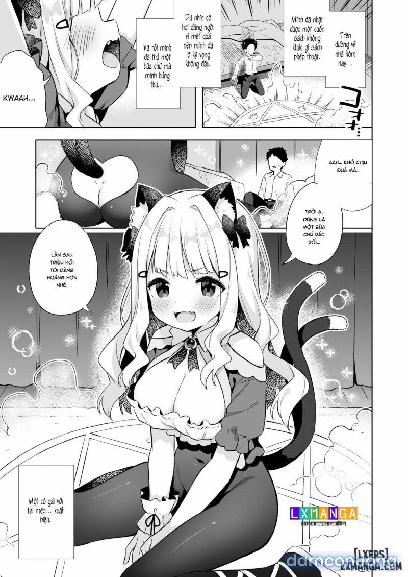 Hirotta Madousho de Chinmai Nekomimi-chan to Ecchi Dekiru Hon 1 trang 1