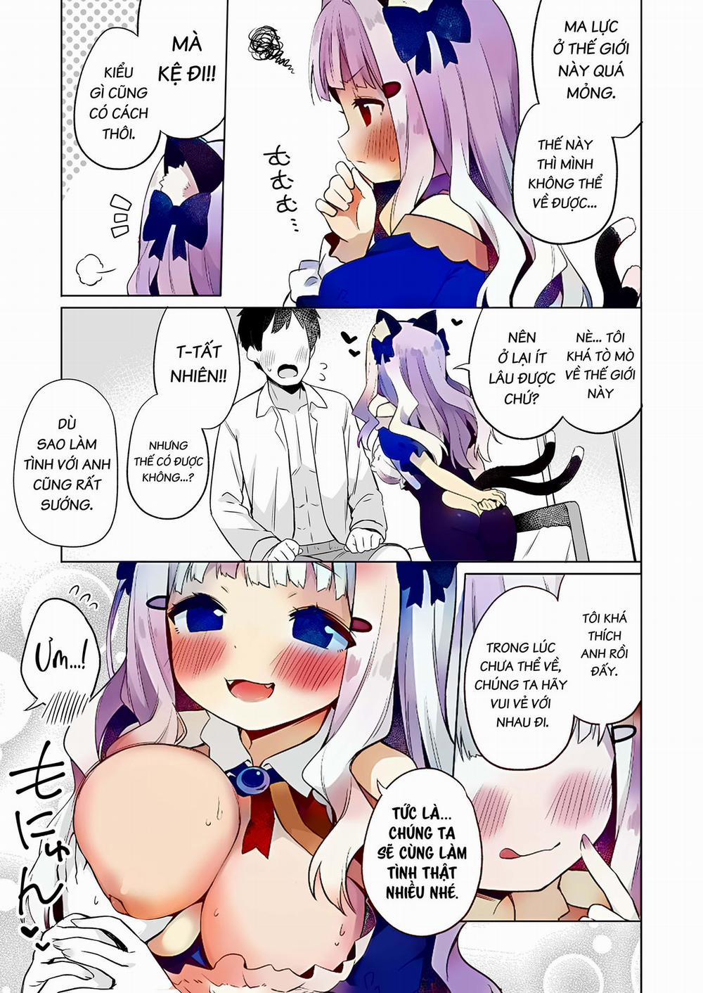 Hirotta Madousho de Chinmai Nekomimi-chan to Ecchi Dekiru Hon Oneshot nứng trang 21
