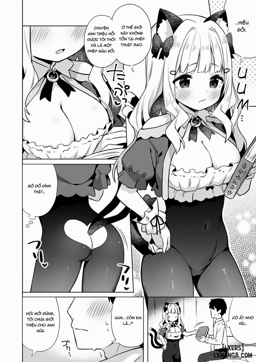 Hirotta Madousho de Chinmai Nekomimi-chan to Ecchi Dekiru Hon Oneshot trang 2