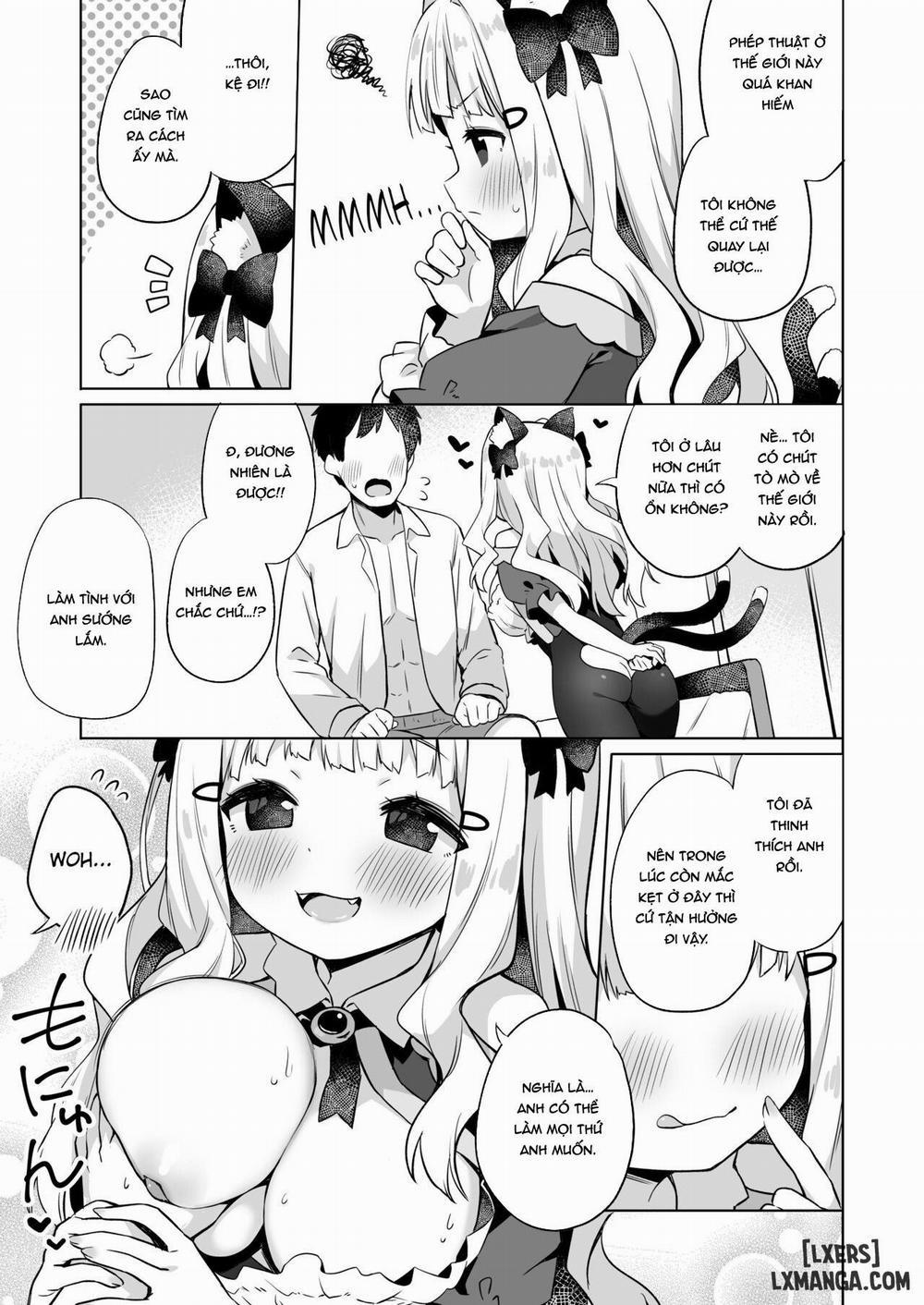 Hirotta Madousho de Chinmai Nekomimi-chan to Ecchi Dekiru Hon Oneshot trang 21