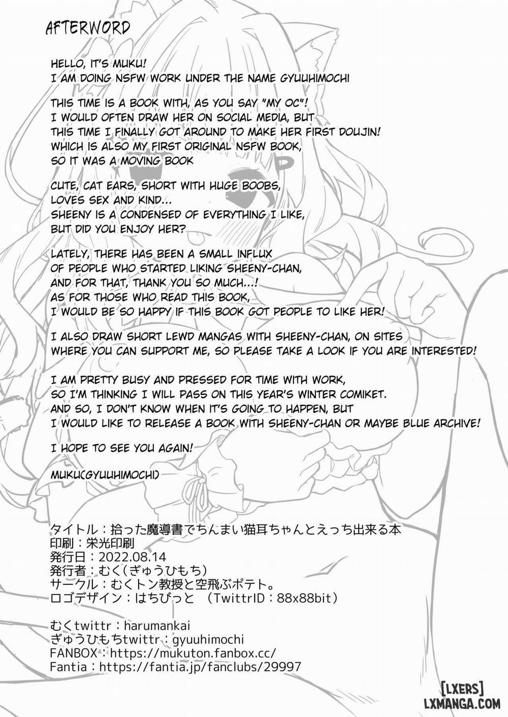 Hirotta Madousho de Chinmai Nekomimi-chan to Ecchi Dekiru Hon Oneshot trang 23