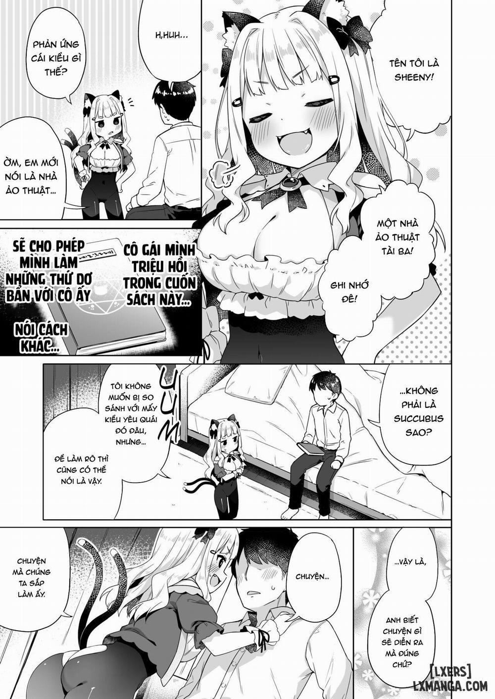 Hirotta Madousho de Chinmai Nekomimi-chan to Ecchi Dekiru Hon Oneshot trang 3