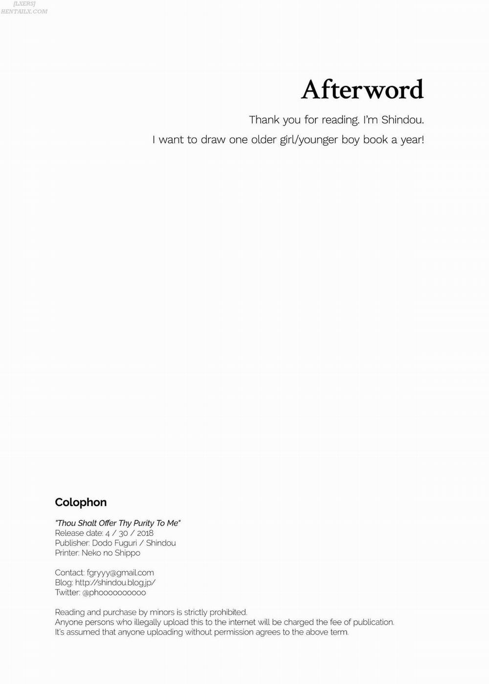 Hitonarazaru Oyomesama (Trọn bộ) 0 Thou Shalt Giveth Thy Purity to me (End) trang 24