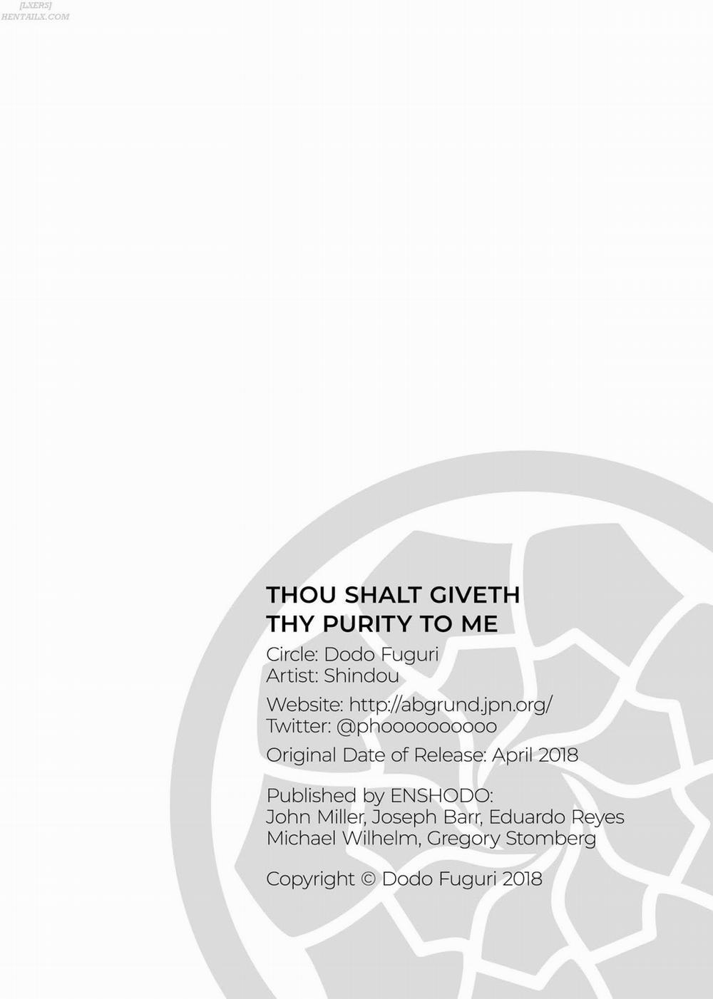 Hitonarazaru Oyomesama (Trọn bộ) 0 Thou Shalt Giveth Thy Purity to me (End) trang 25