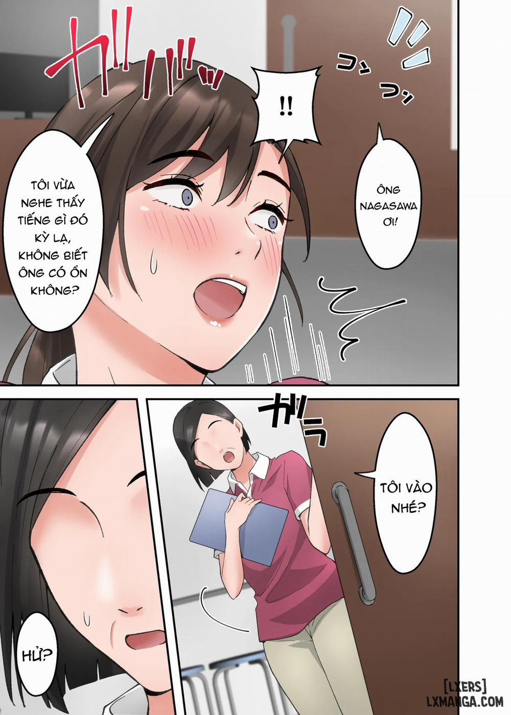 Hitozuma no Kaigoshi ga Yoboyobo Jii-san ni Ikasare Makuru Hanashi- Truyện Màu 2 trang 1